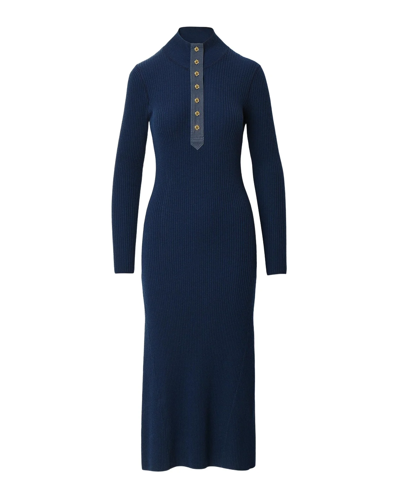 Lucy Knit Henley Midi Dress Lucy Knit Henley Midi Dress