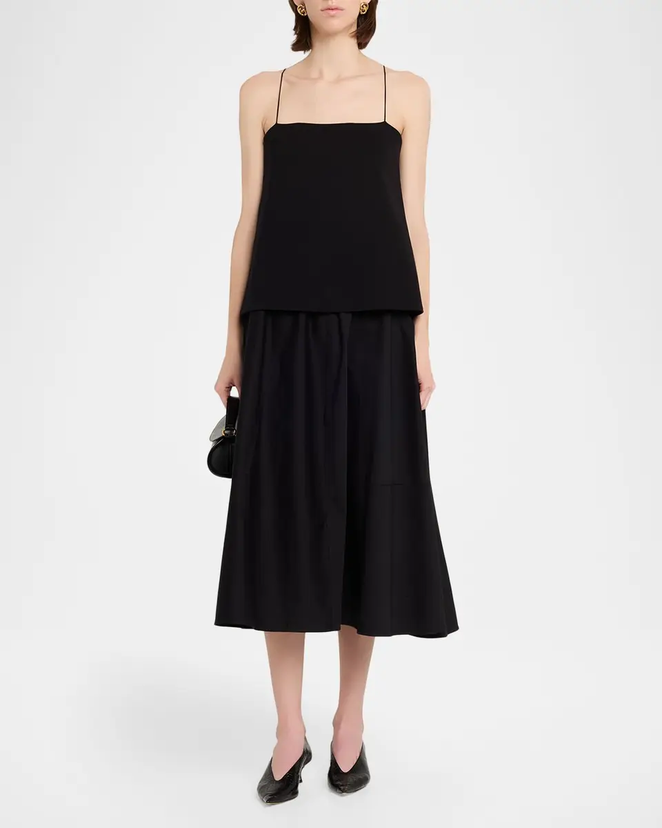 Vince Pull-On Full Skirt | Thumbnail 2 Vince Pull-On Full Skirt | Thumbnail 2