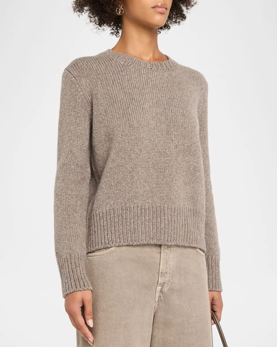 The Row Pato Cashmere Crewneck Sweater | Thumbnail 4 The Row Pato Cashmere Crewneck Sweater | Thumbnail 4