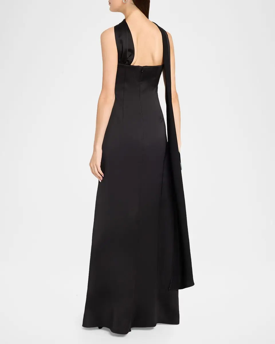 Ramy Brook Karma Strapless Draped Gown | Thumbnail 3 Ramy Brook Karma Strapless Draped Gown | Thumbnail 3