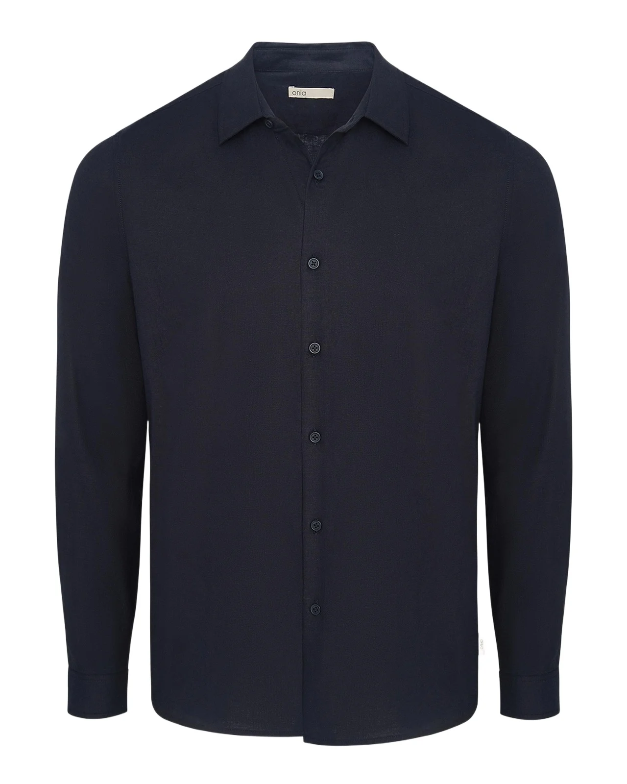 Men's Stretch Linen Button-Down Shirt Men's Stretch Linen Button-Down Shirt