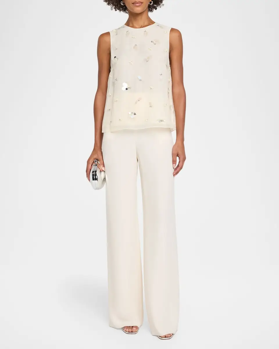 Simkhai Celia Sequined Sleeveless Top | Thumbnail 2