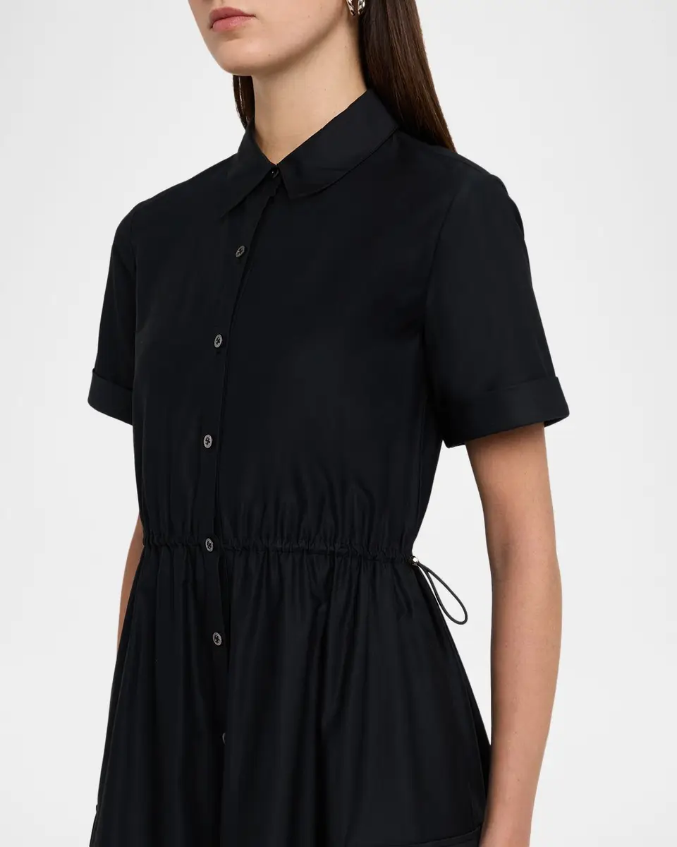 Toccin Maxine Short-Sleeve Midi Shirtdress | Thumbnail 5 Toccin Maxine Short-Sleeve Midi Shirtdress | Thumbnail 5