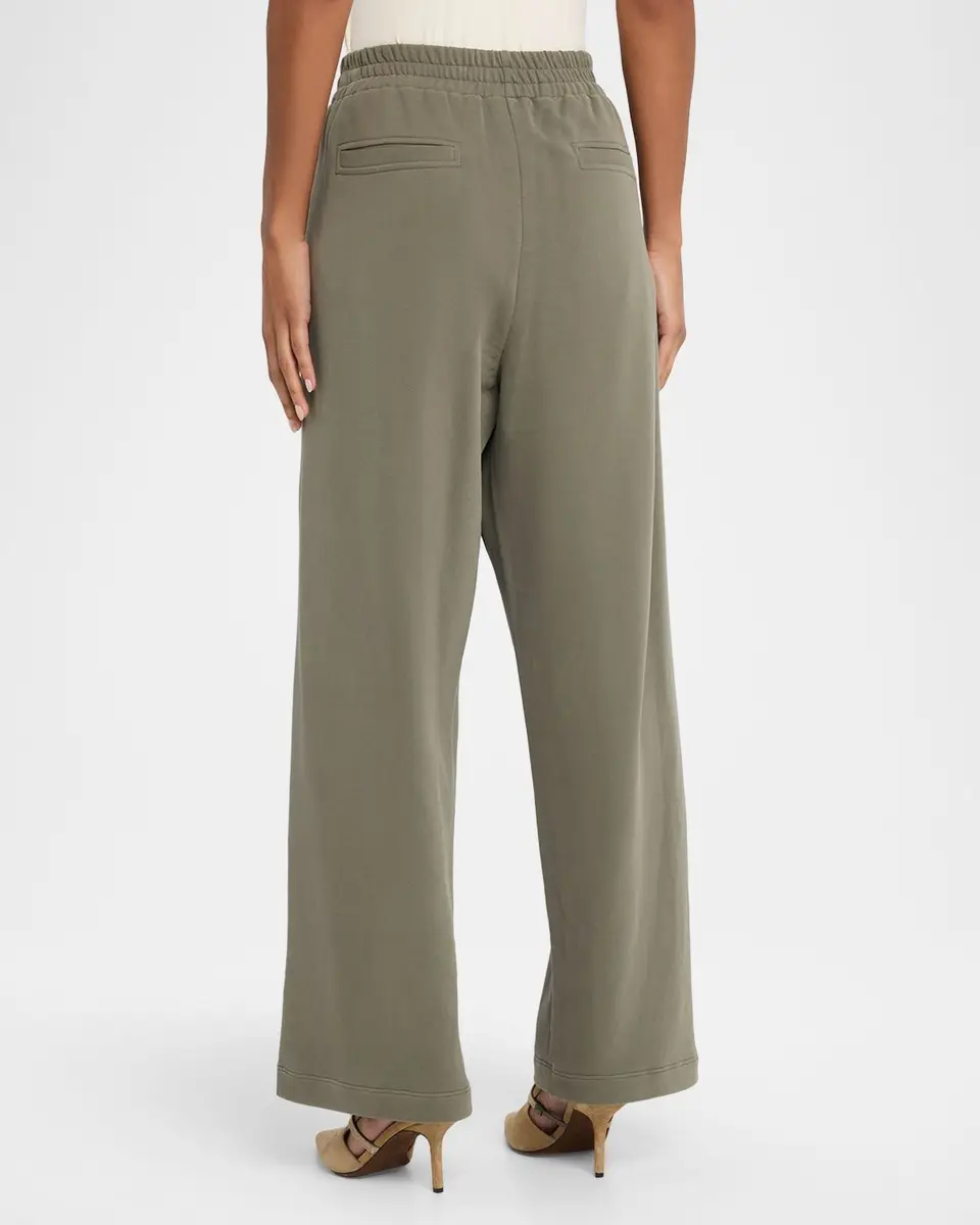 Brunello Cucinelli Cotton Pintuck Straight-Leg Travel Pants | Thumbnail 3 Brunello Cucinelli Cotton Pintuck Straight-Leg Travel Pants | Thumbnail 3