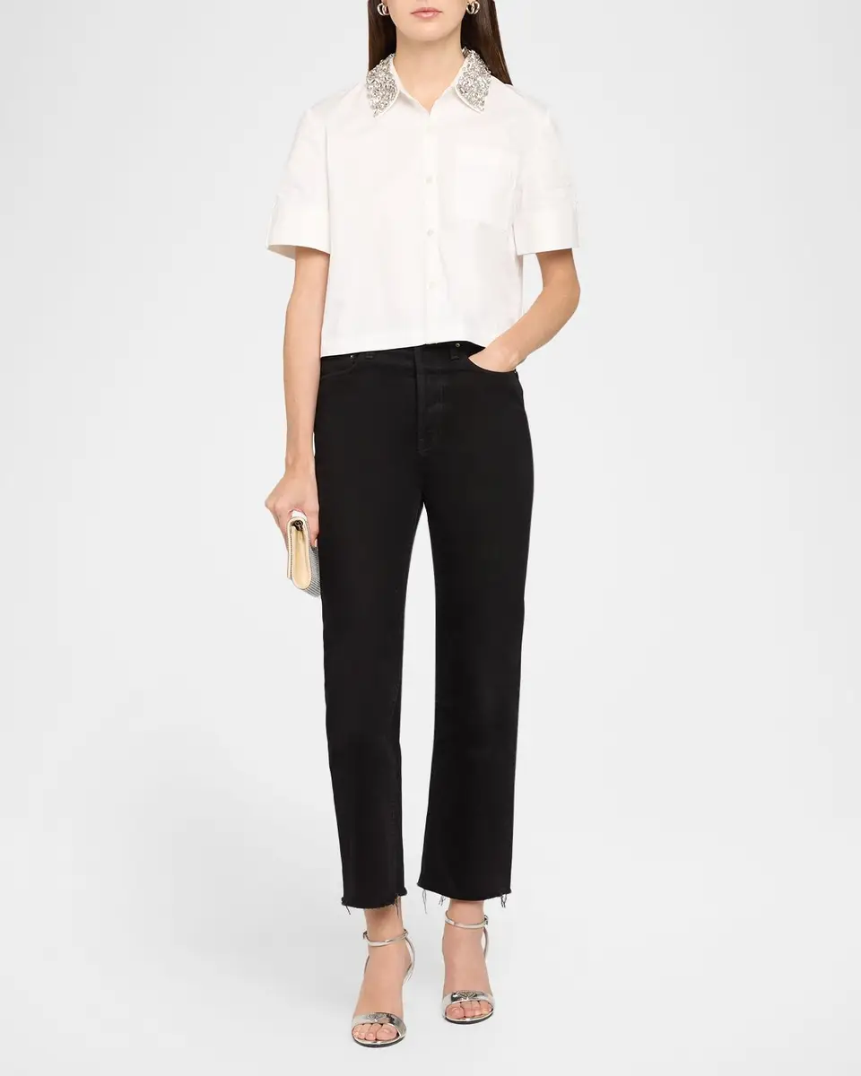 Toccin Zadie Combo Cropped Top | Thumbnail 2 Toccin Zadie Combo Cropped Top | Thumbnail 2
