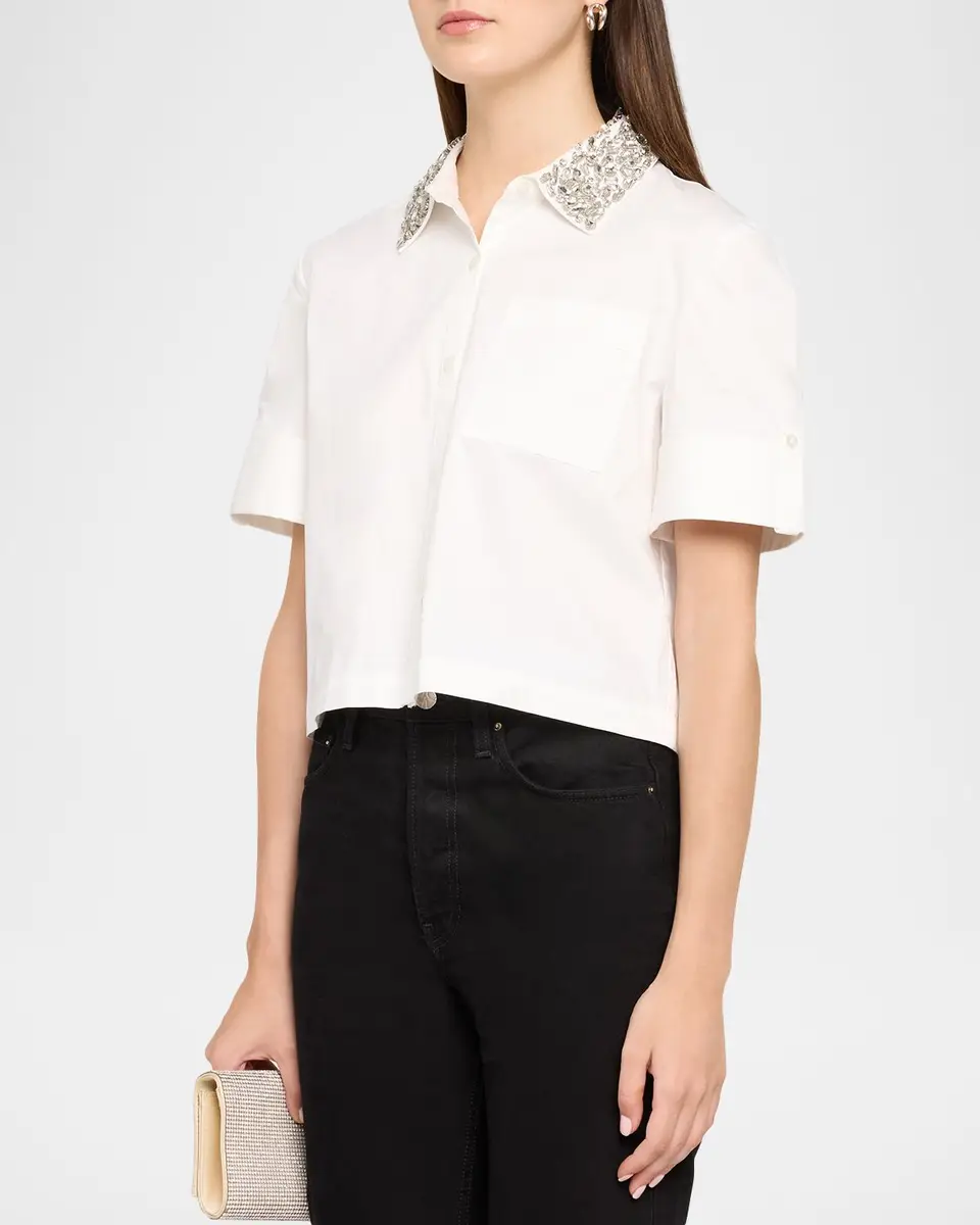 Toccin Zadie Combo Cropped Top | Thumbnail 4 Toccin Zadie Combo Cropped Top | Thumbnail 4