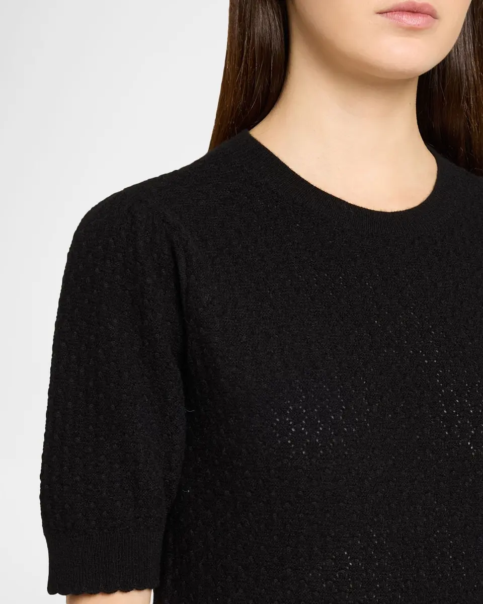 Frame The Gathered Honeycomb Cashmere Sweater | Thumbnail 5