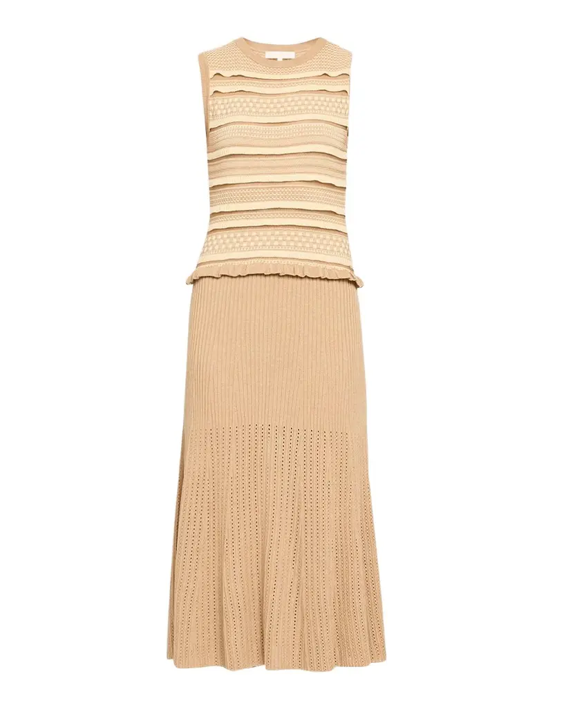 Ramy Brook Annie Compact Knit Midi Dress