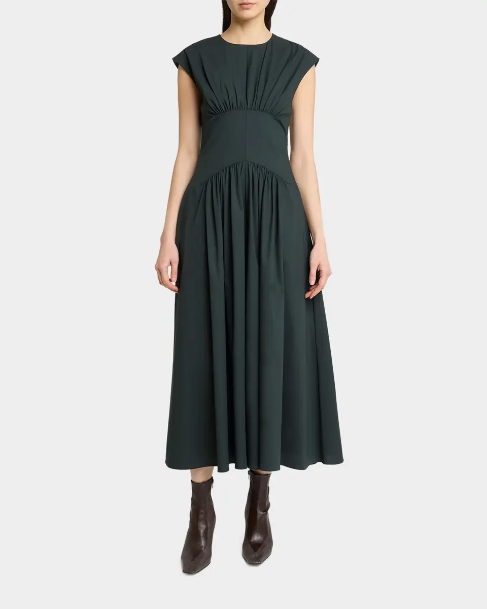 Proenza Schouler White Label Nyssa Stretch Cotton Maxi Dress | Thumbnail 2