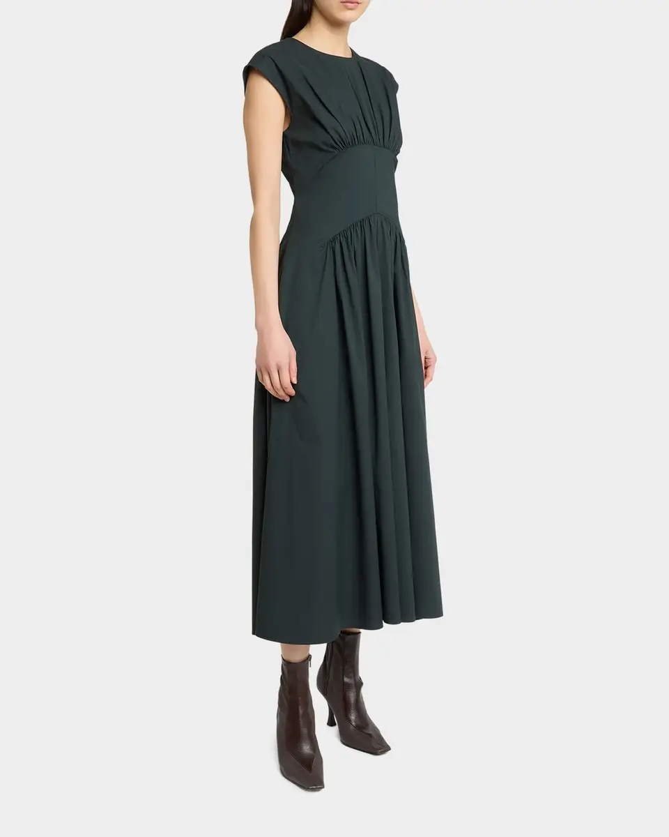 Proenza Schouler White Label Nyssa Stretch Cotton Maxi Dress | Thumbnail 4