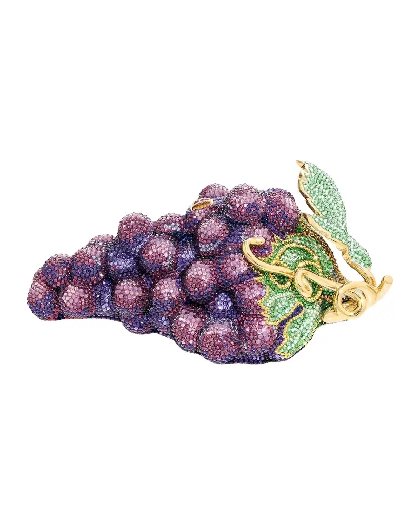 Judith Leiber Couture Crystal Grapes Clutch Bag | Image 1 Judith Leiber Couture Crystal Grapes Clutch Bag | Image 1