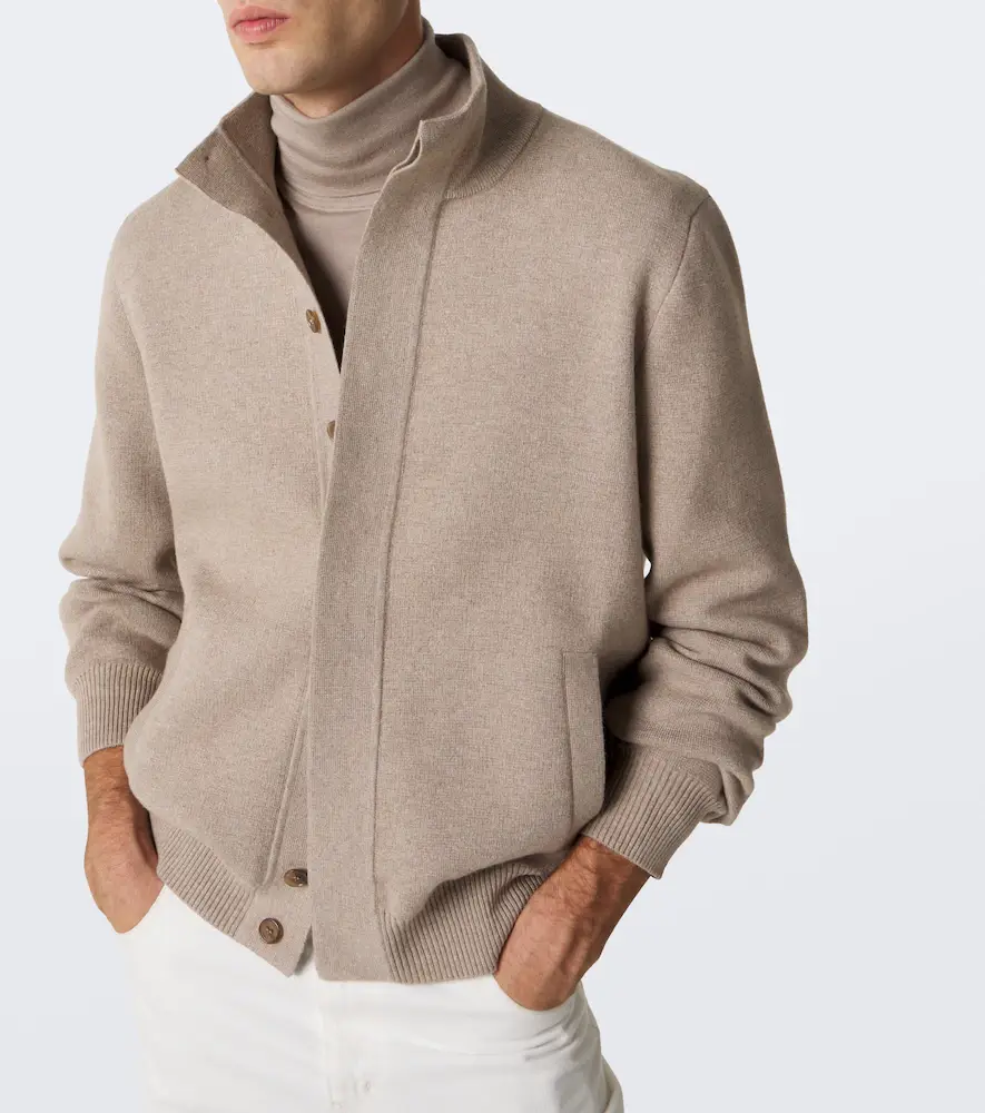 dunhill Cotton and wool jacket | Thumbnail 4