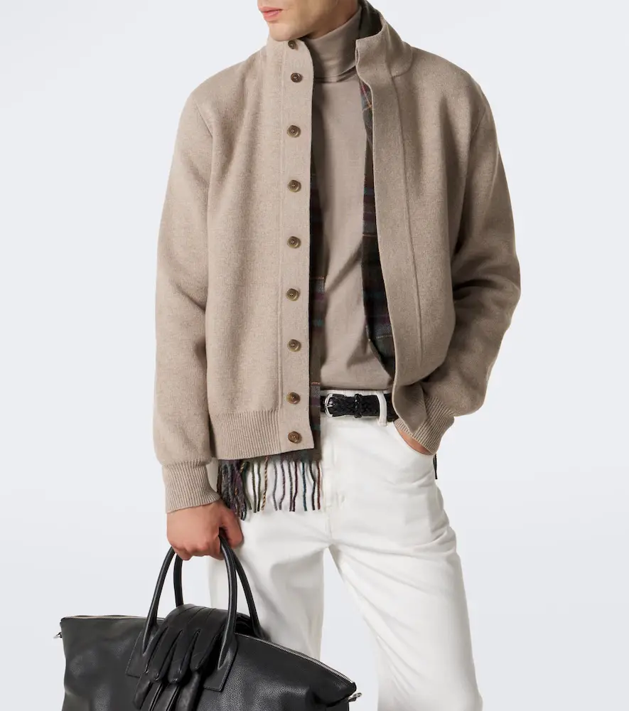 dunhill Cotton and wool jacket | Thumbnail 5