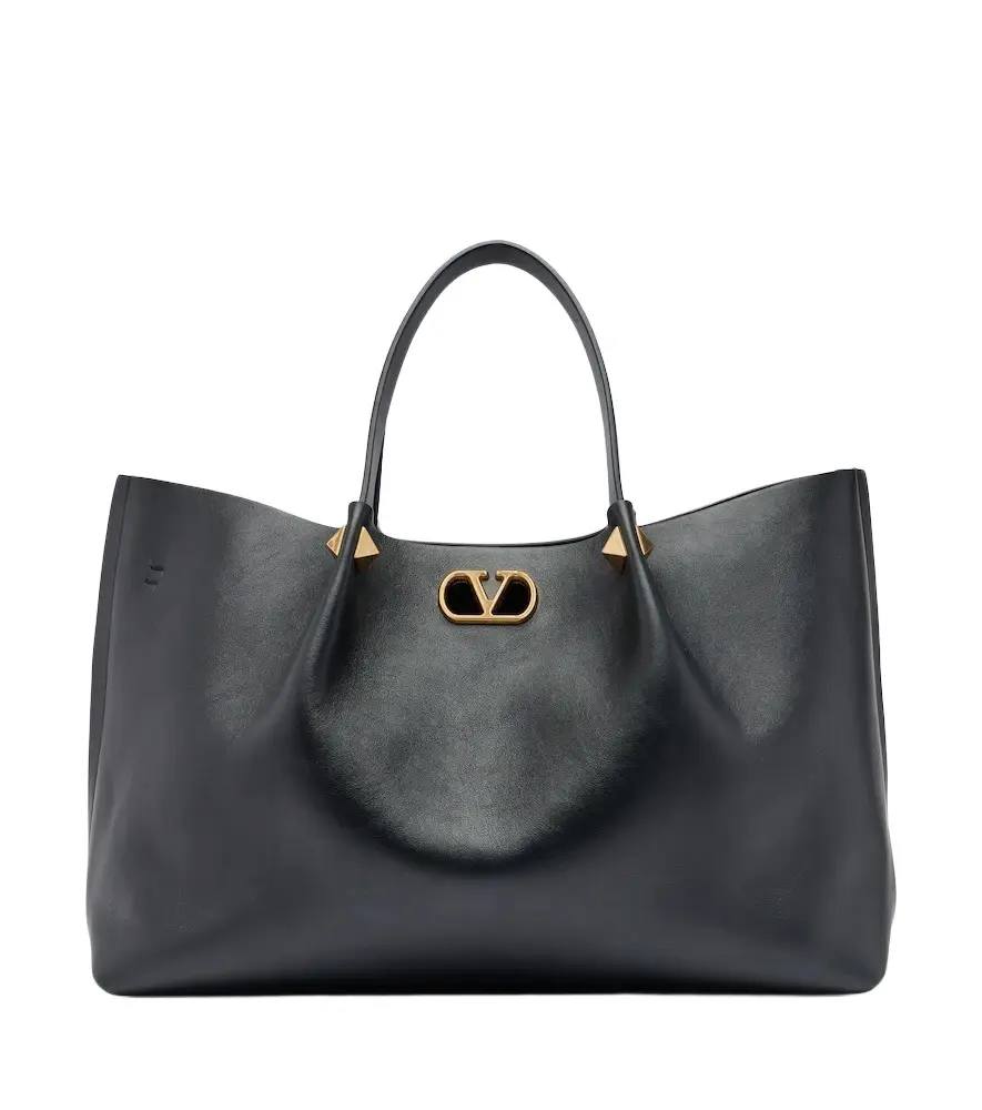 Valentino Garavani VLogo Signature Large leather tote bag | Image 1 Valentino Garavani VLogo Signature Large leather tote bag | Image 1