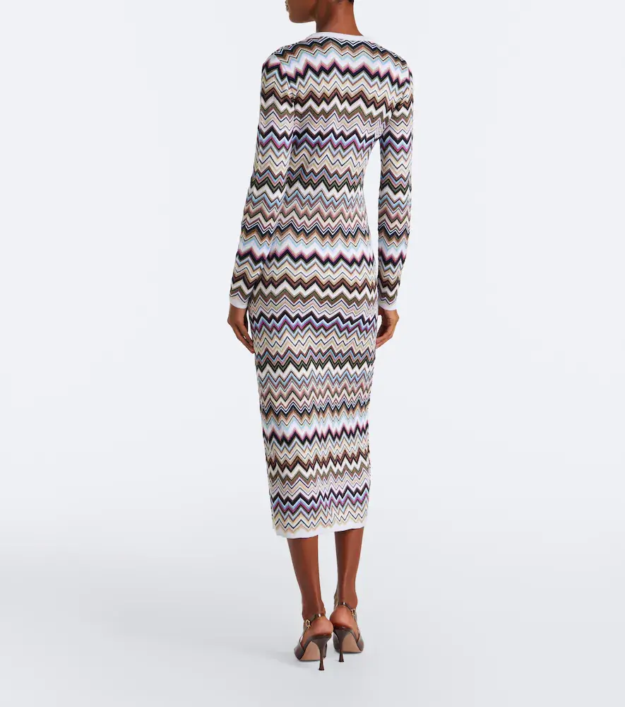 Missoni Zigzag knitted wool-blend midi dress | Thumbnail 5 Missoni Zigzag knitted wool-blend midi dress | Thumbnail 5