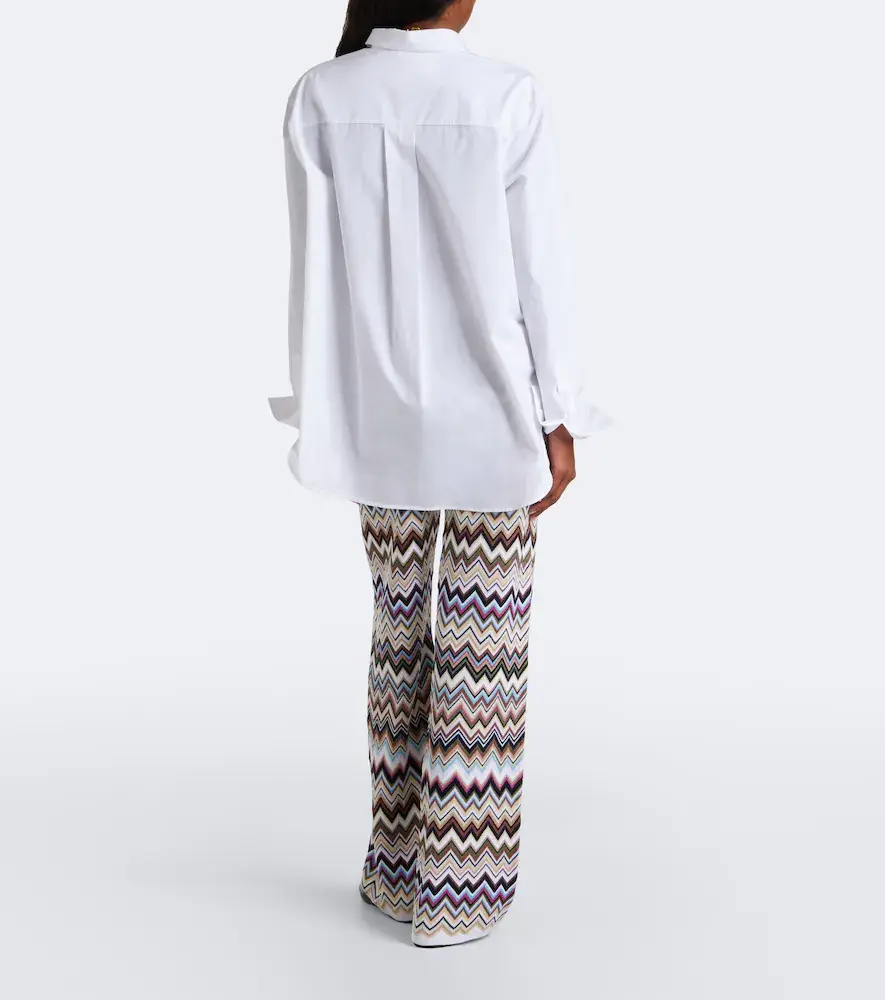 Missoni Zigzag knitted wide-leg pants | Thumbnail 4