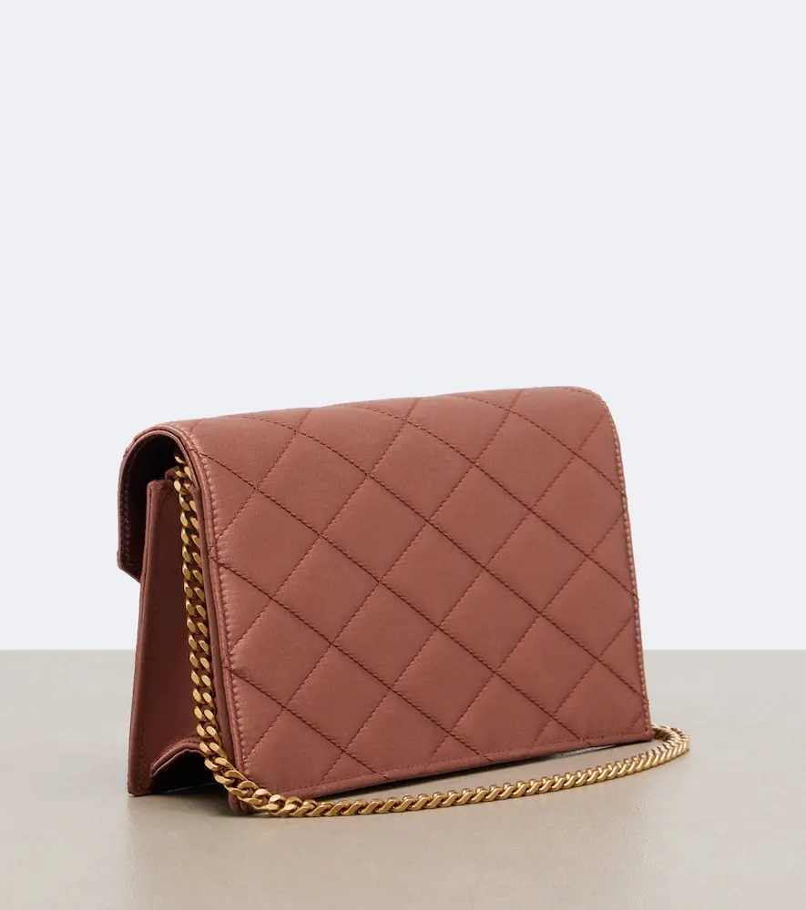 Saint Laurent Paris Mini satin wallet on chain | Thumbnail 2 Saint Laurent Paris Mini satin wallet on chain | Thumbnail 2