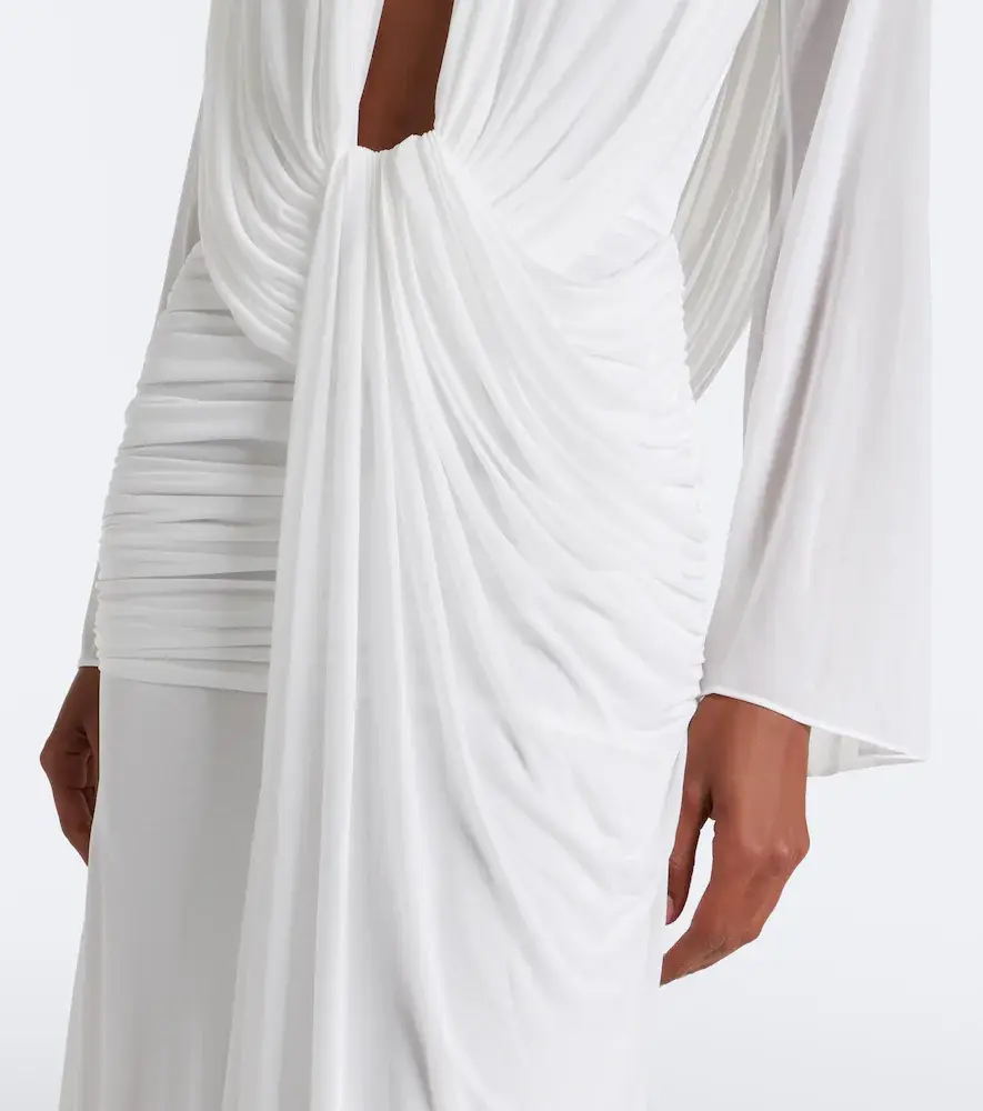 Christopher Esber Ripple draped jersey gown | Thumbnail 4