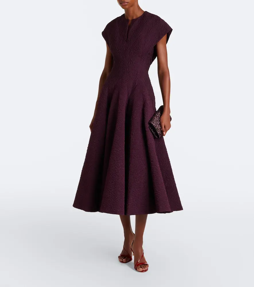 Roksanda Rova cloqué midi dress | Thumbnail 2 Roksanda Rova cloqué midi dress | Thumbnail 2