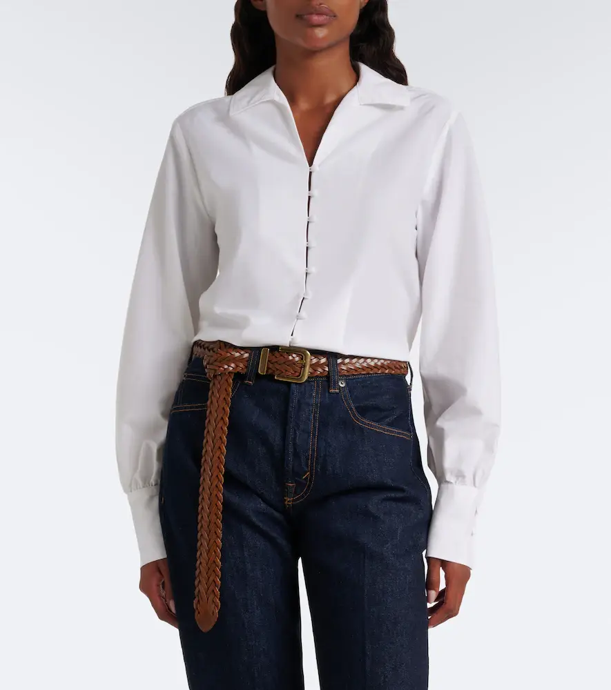 Polo Ralph Lauren Cotton and silk blouse | Thumbnail 2 Polo Ralph Lauren Cotton and silk blouse | Thumbnail 2