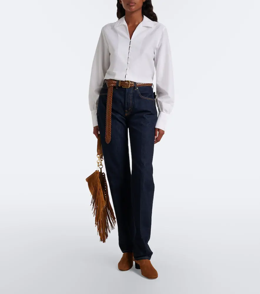 Polo Ralph Lauren Cotton and silk blouse | Thumbnail 5 Polo Ralph Lauren Cotton and silk blouse | Thumbnail 5