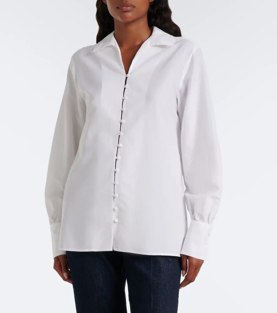 Polo Ralph Lauren Cotton and silk blouse | Thumbnail 6 Polo Ralph Lauren Cotton and silk blouse | Thumbnail 6
