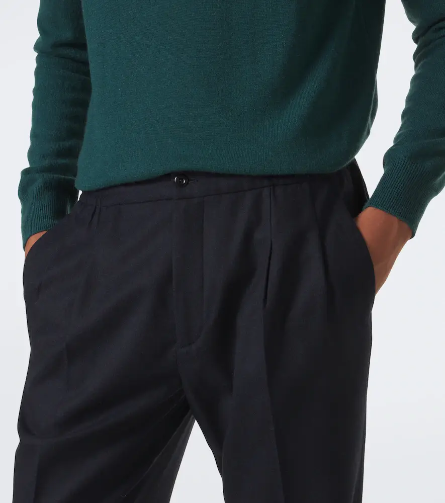 Rubinacci Virgin wool straight pants | Thumbnail 3