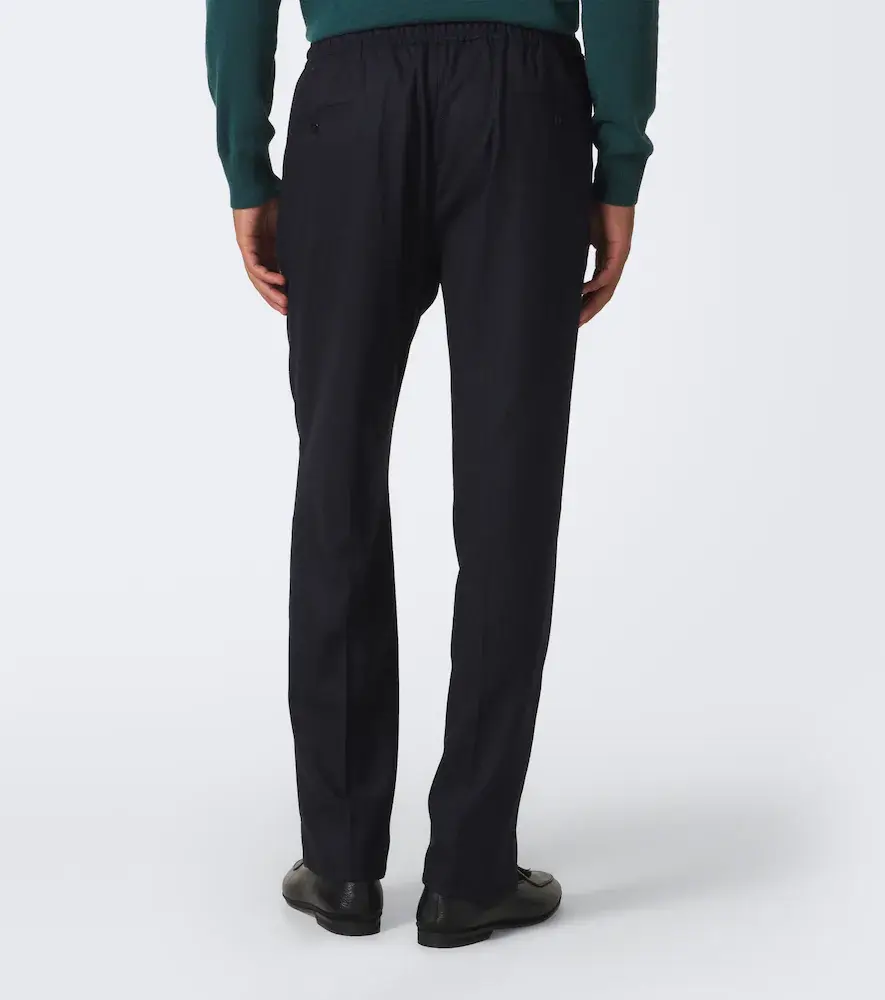 Rubinacci Virgin wool straight pants | Thumbnail 5