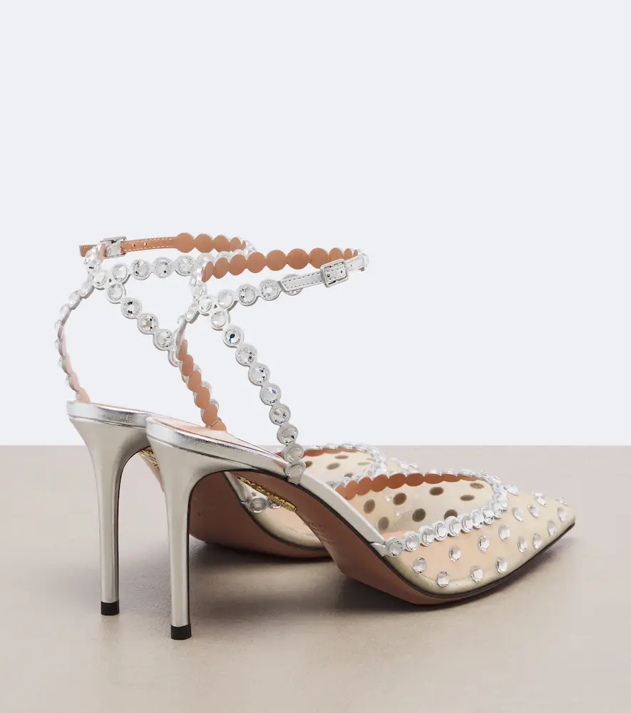 Aquazzura Tequila embellished mesh pumps | Thumbnail 4 Aquazzura Tequila embellished mesh pumps | Thumbnail 4