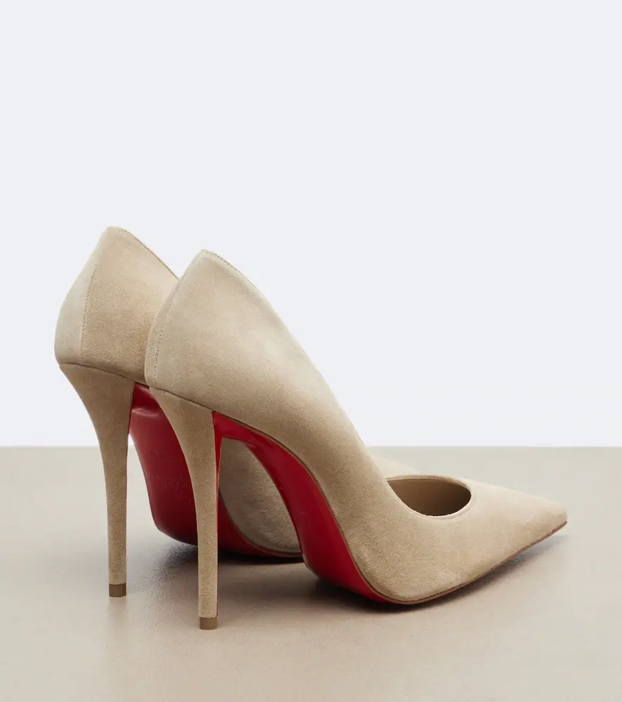 Christian Louboutin Miss Z suede pumps | Thumbnail 3 Christian Louboutin Miss Z suede pumps | Thumbnail 3