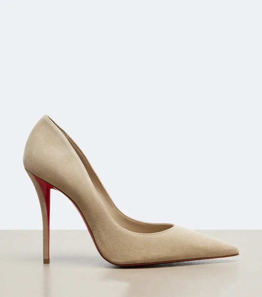 Christian Louboutin Miss Z suede pumps | Thumbnail 4 Christian Louboutin Miss Z suede pumps | Thumbnail 4