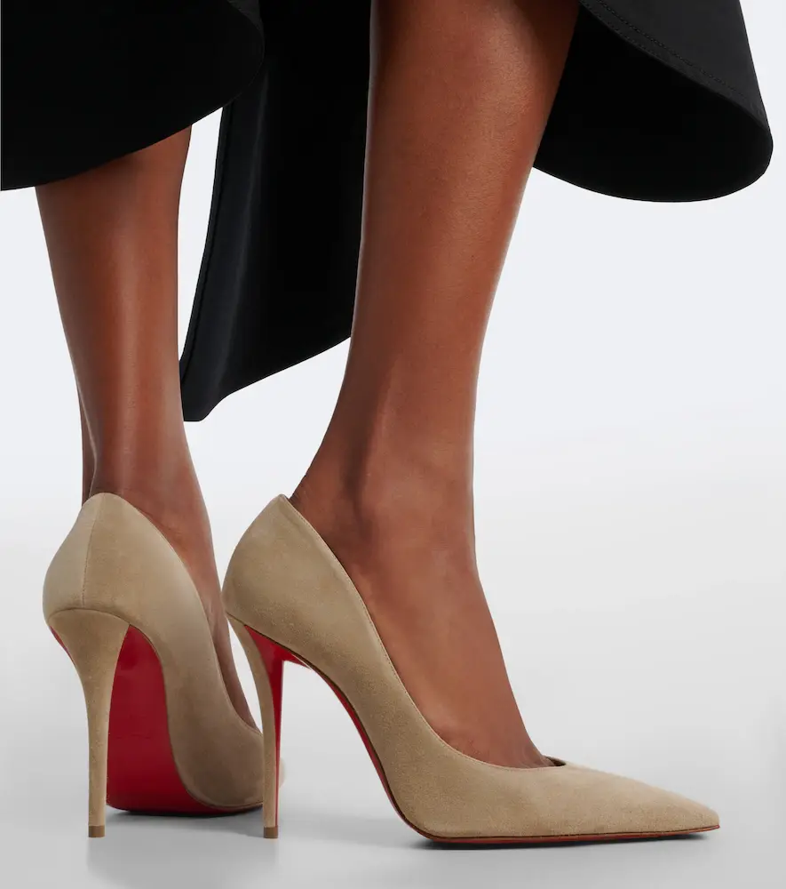 Christian Louboutin Miss Z suede pumps | Thumbnail 5 Christian Louboutin Miss Z suede pumps | Thumbnail 5