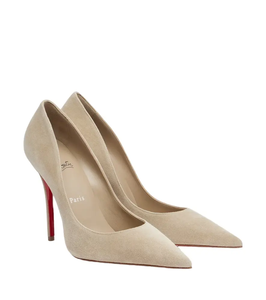 Christian Louboutin Miss Z suede pumps