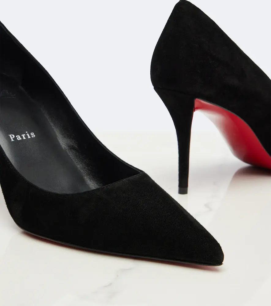 Christian Louboutin Miss Z suede pumps | Thumbnail 3