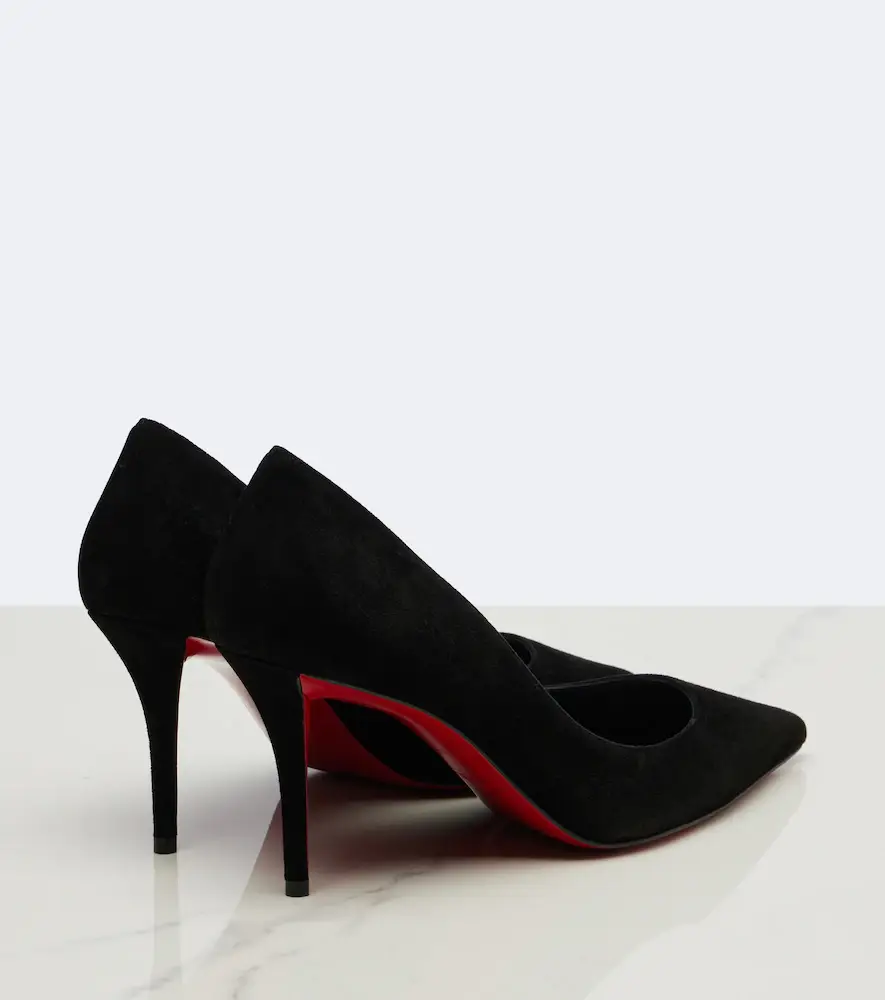Christian Louboutin Miss Z suede pumps | Thumbnail 4