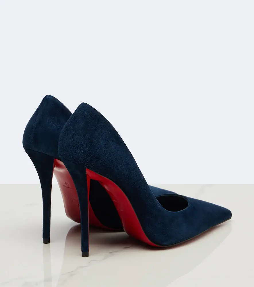Christian Louboutin Miss Z suede pumps | Thumbnail 3 Christian Louboutin Miss Z suede pumps | Thumbnail 3