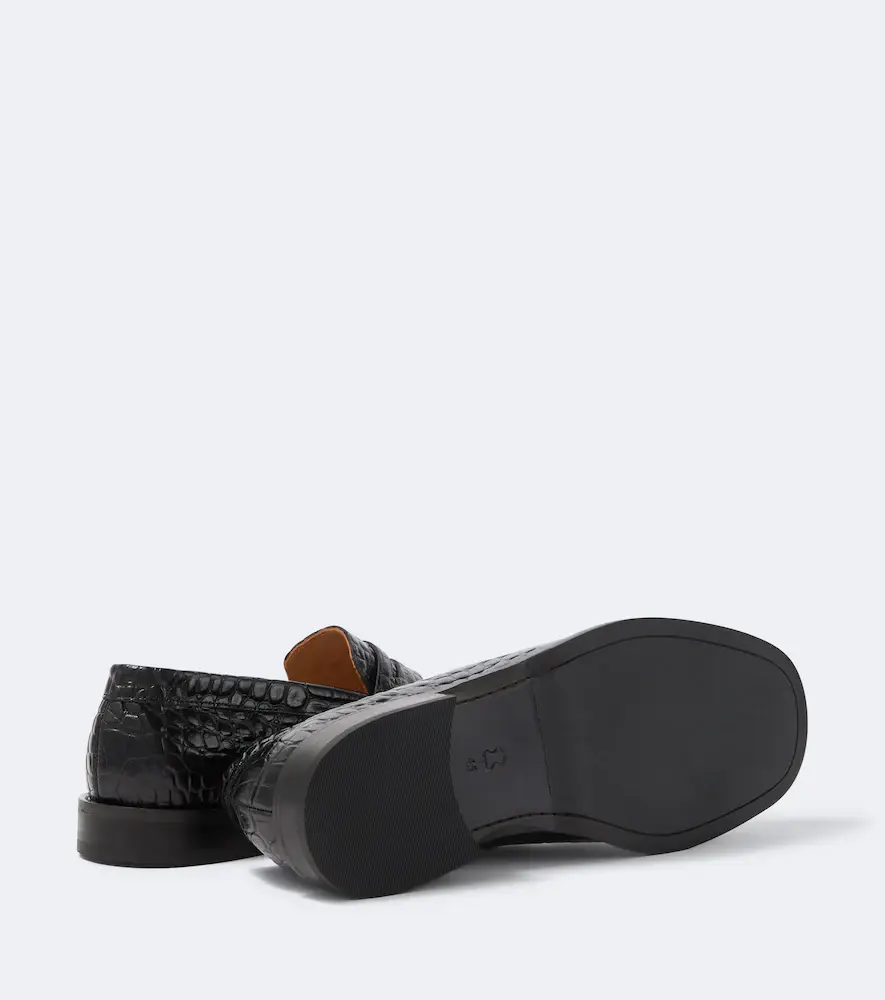 Our Legacy Light croc-effect leather penny loafers | Thumbnail 4 Our Legacy Light croc-effect leather penny loafers | Thumbnail 4