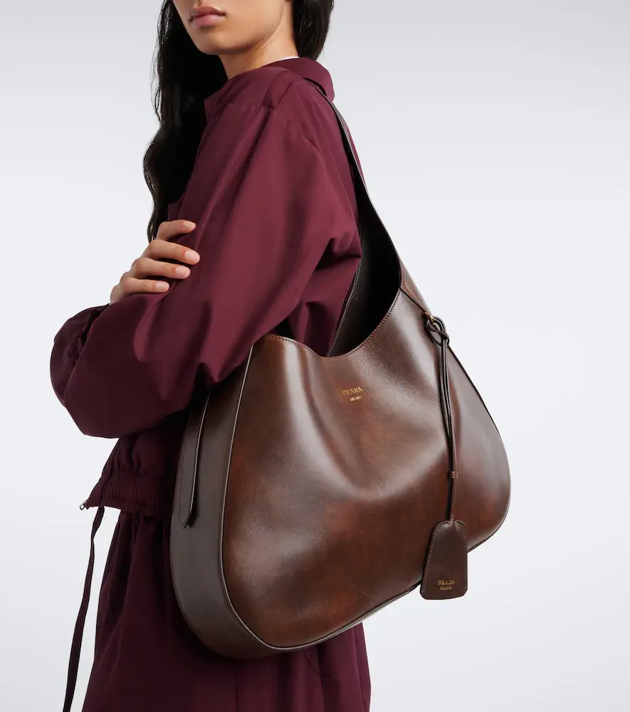Prada Boogie Large leather shoulder bag | Thumbnail 5 Prada Boogie Large leather shoulder bag | Thumbnail 5