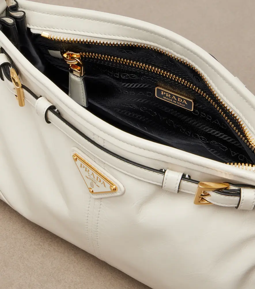 Prada Bonnie Small leather shoulder bag | Thumbnail 3 Prada Bonnie Small leather shoulder bag | Thumbnail 3