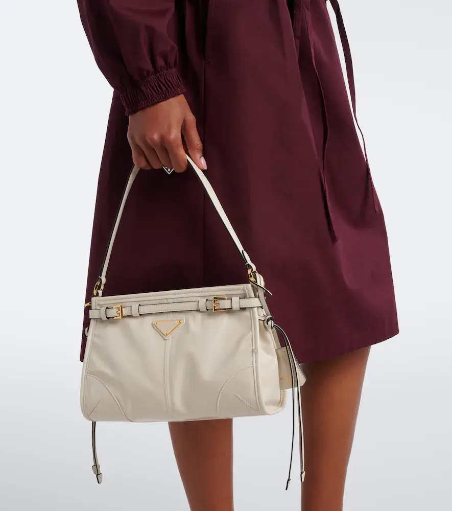 Prada Bonnie Small leather shoulder bag | Thumbnail 4 Prada Bonnie Small leather shoulder bag | Thumbnail 4