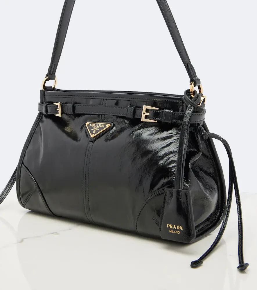 Prada Bonnie Small leather shoulder bag | Thumbnail 3 Prada Bonnie Small leather shoulder bag | Thumbnail 3
