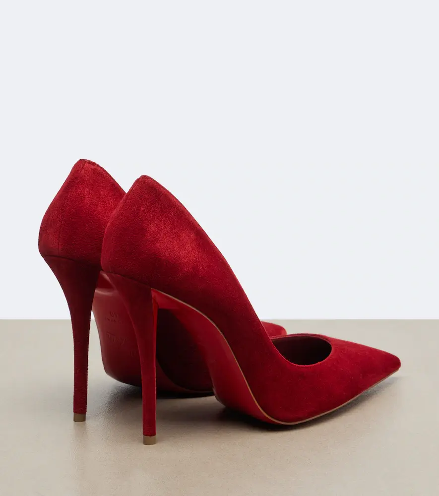 Christian Louboutin Miss Z suede pumps | Thumbnail 3
