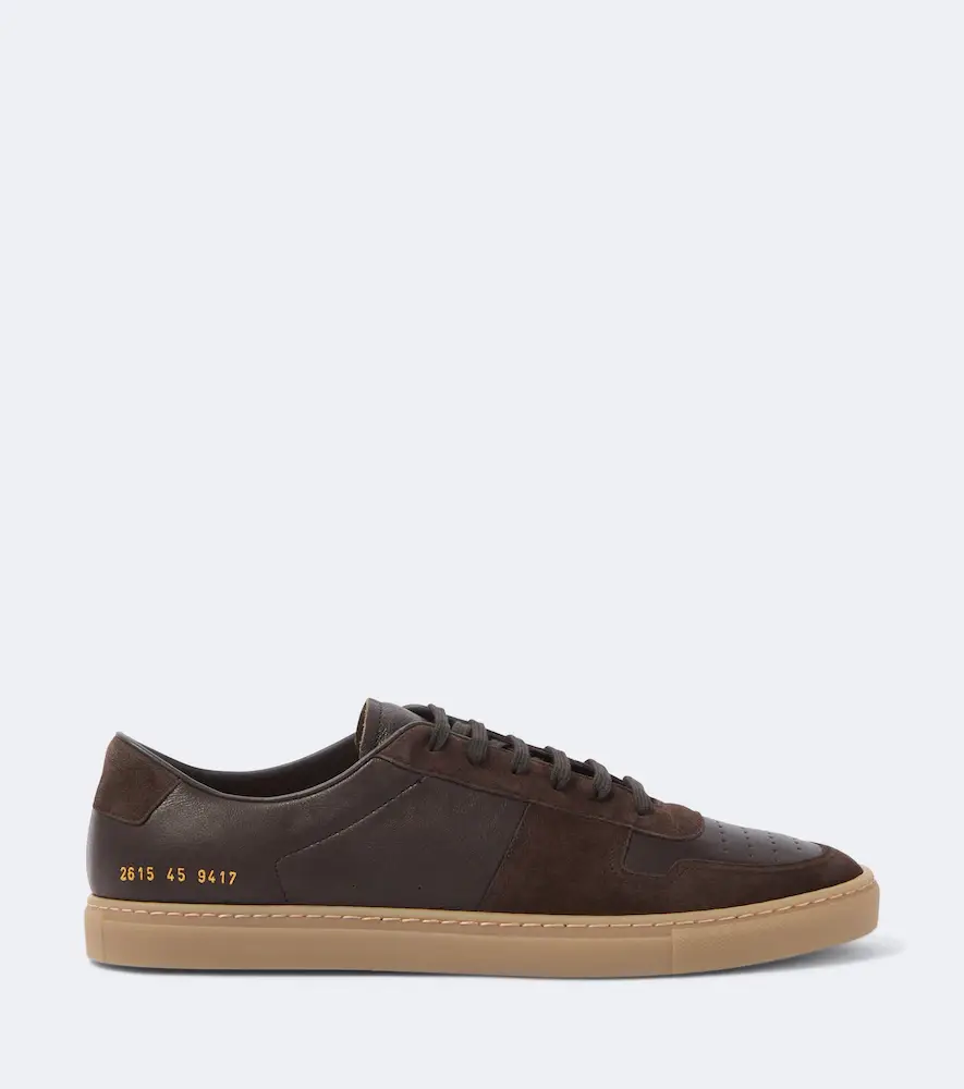 Common Projects Bball Duo suede-trimmed leather sneakers | Thumbnail 6 Common Projects Bball Duo suede-trimmed leather sneakers | Thumbnail 6