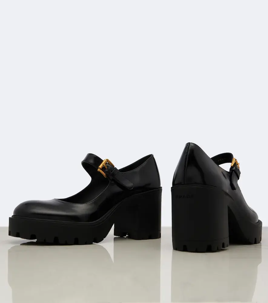 Prada Patent leather Mary Jane pumps | Thumbnail 3 Prada Patent leather Mary Jane pumps | Thumbnail 3