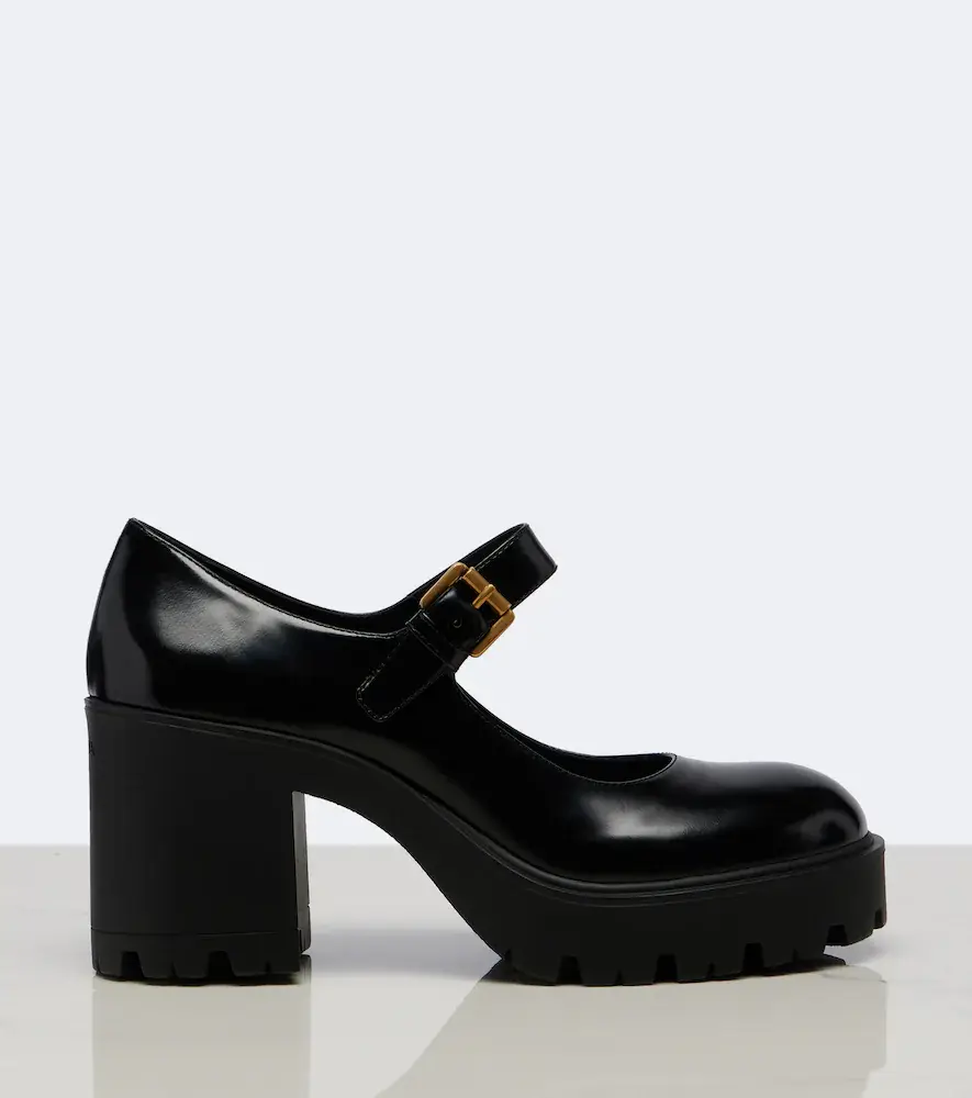Prada Patent leather Mary Jane pumps | Thumbnail 4 Prada Patent leather Mary Jane pumps | Thumbnail 4