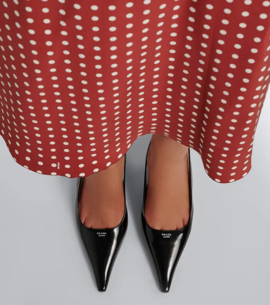 Prada Leather slingback pumps | Thumbnail 5 Prada Leather slingback pumps | Thumbnail 5