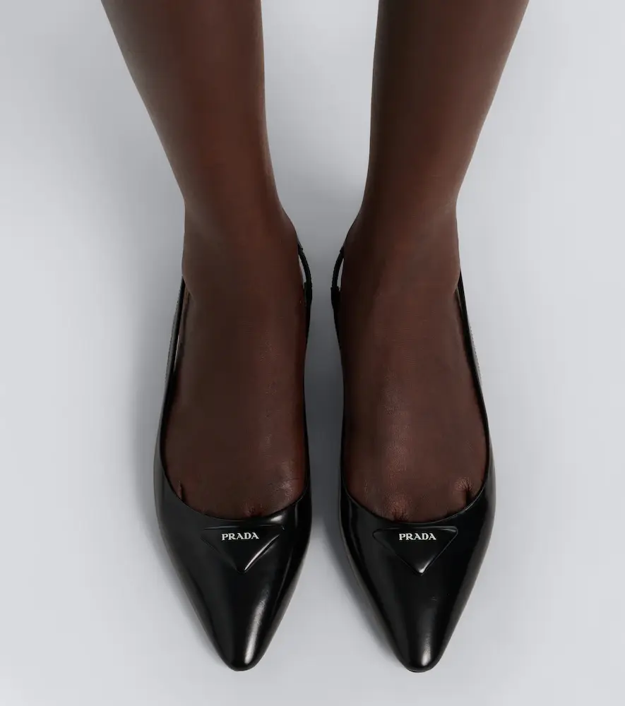 Prada Leather slingback ballet flats | Thumbnail 5 Prada Leather slingback ballet flats | Thumbnail 5