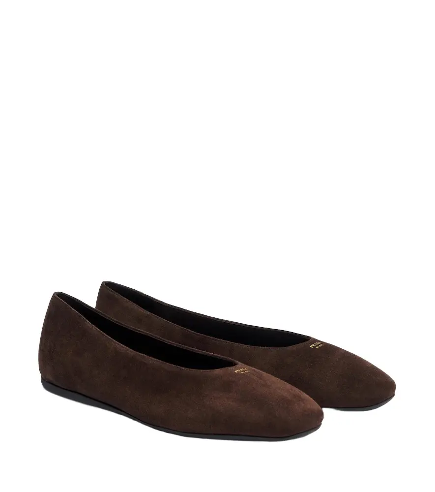 Prada Suede ballet flats | Image 1 Prada Suede ballet flats | Image 1