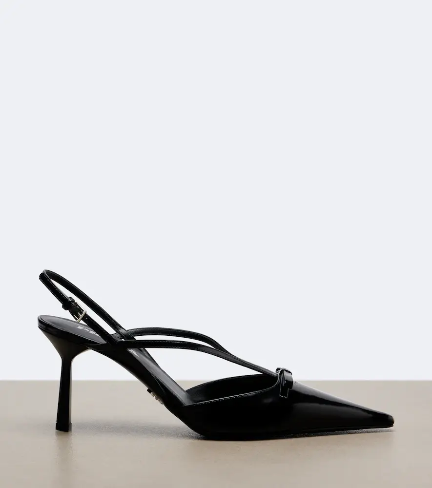 Prada Leather slingback pumps | Thumbnail 2 Prada Leather slingback pumps | Thumbnail 2