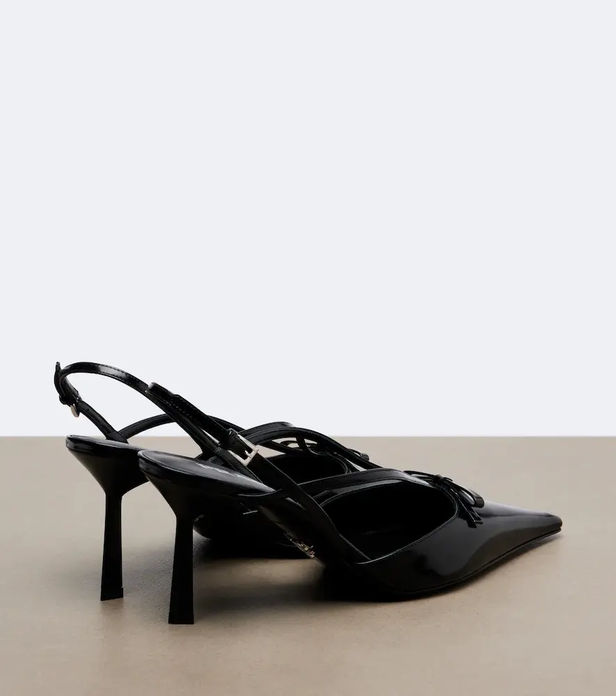 Prada Leather slingback pumps | Thumbnail 4 Prada Leather slingback pumps | Thumbnail 4